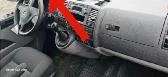 Volkswagen Transporter - Caravelle T5 Side speaker trim/cover 7H0857227 P0078058