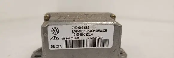 Volkswagen Touareg I ESP acceleration yaw rate sensor 7H0907652 448801001042 10098503264