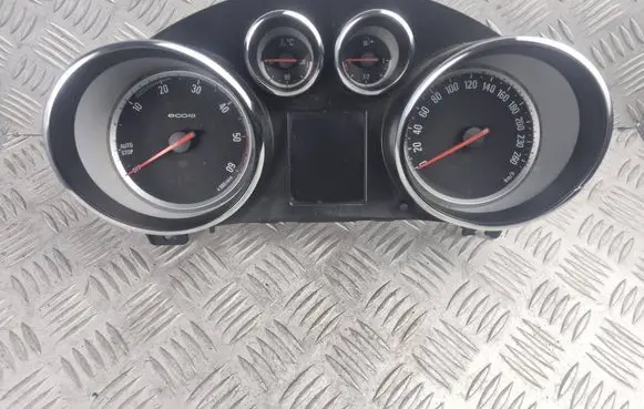 Opel Astra J Speedometer (instrument cluster) 13442452 600775881