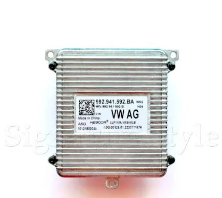 Porsche Taycan 9J1 Headlight ballast module Xenon 992941592BA