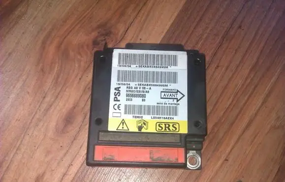 Citroen C3 Airbag control unit/module 9656889080