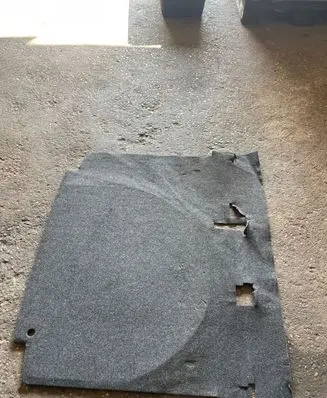 Volkswagen Polo V 6R Trunk/boot mat liner 6R6863463D
