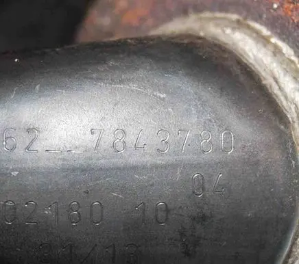 BMW 6 F12 F13 Exhaust manifold 7843780