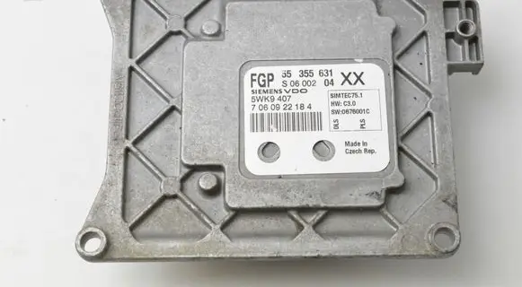 Opel Vectra C Engine control unit/module 55355631