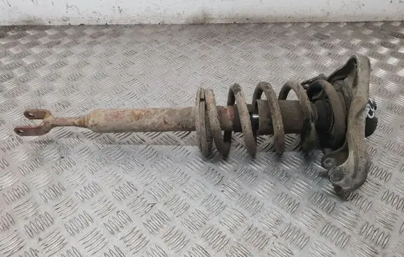 Front shock absorber with coil spring