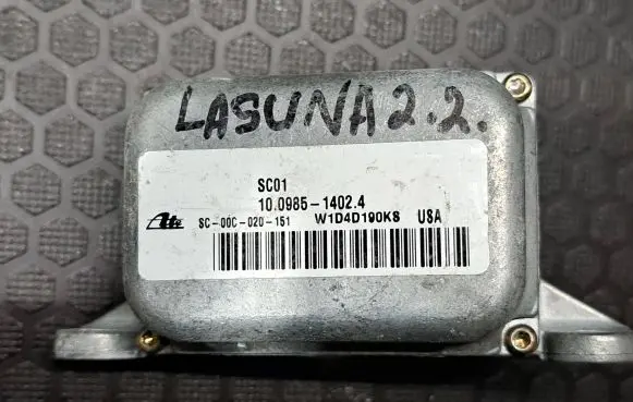 Renault Laguna II ESP acceleration yaw rate sensor 8200301391 10098004152