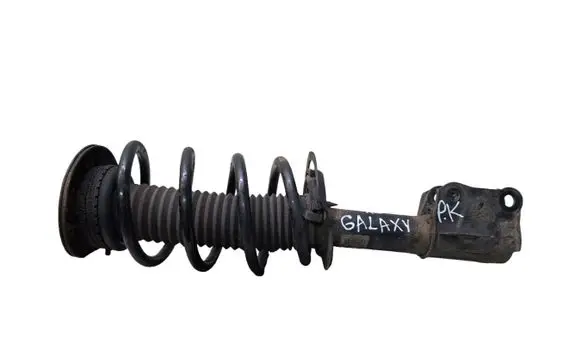 Front shock absorber with coil spring