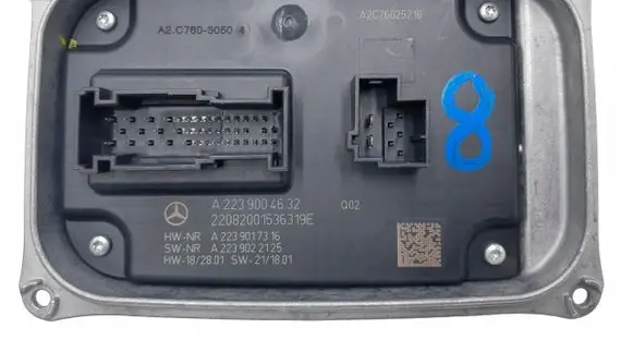 Mercedes-Benz S W223 LED ballast control module A2239004632