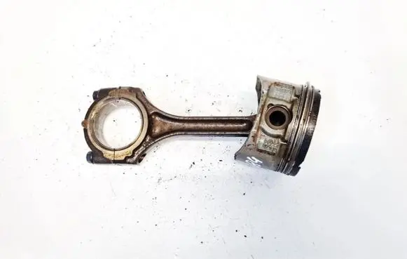 Piston with connecting rod
