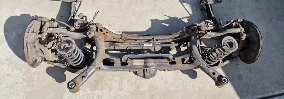 Rear axle beam