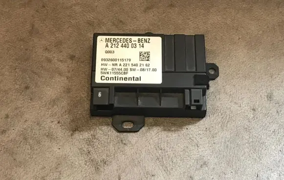 Fuel injection pump control unit/module
