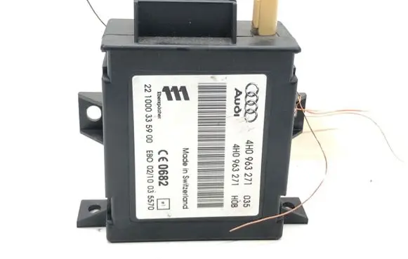 Audi A8 S8 D4 4H Other control units/modules 4H0963271
