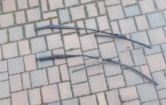 Audi A1 Rear wiper blade arm 