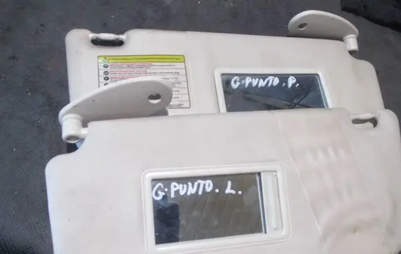 Fiat Grande Punto Sun visor 