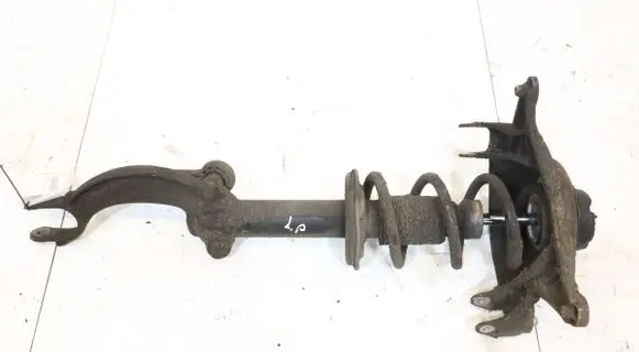 Front shock absorber with coil spring