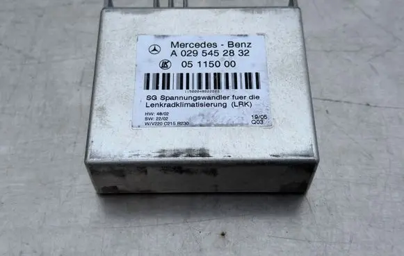 Mercedes-Benz S W220 Other control units/modules A0295452832 11500048022202 05115000