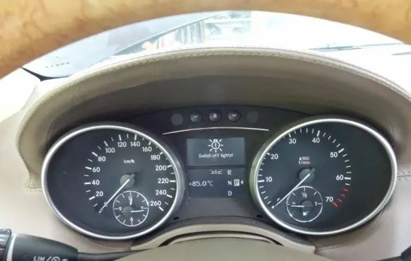 Mercedes-Benz GL X164 Speedometer (instrument cluster) A1645402511 IMPRK896519