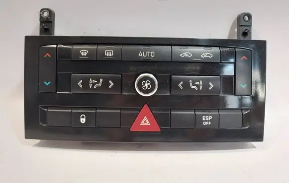 Peugeot 407 Climate control unit 96844741XN R85520010019 5HB00933465
