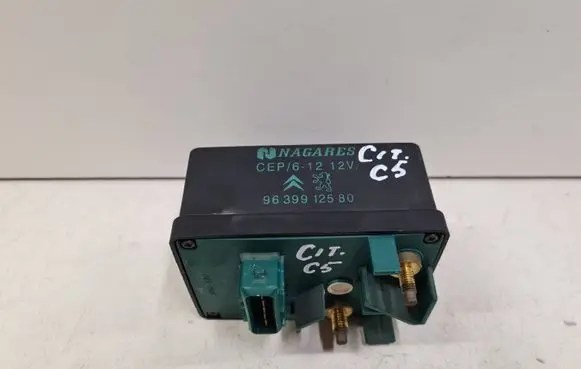 Citroen C5 Glow plug pre-heat relay 9639912580