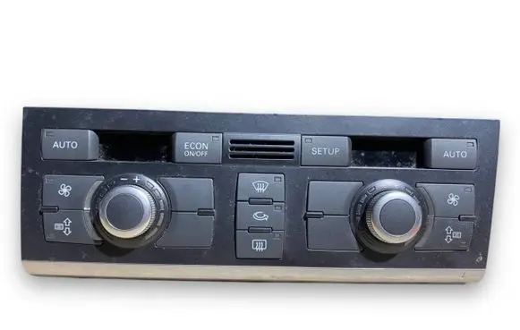 Audi A6 S6 C6 4F Climate control unit 4F2820043P 4F0910043A 5HB00883360