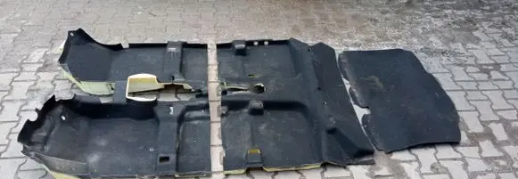 Mitsubishi Colt Rear floor carpet liner 