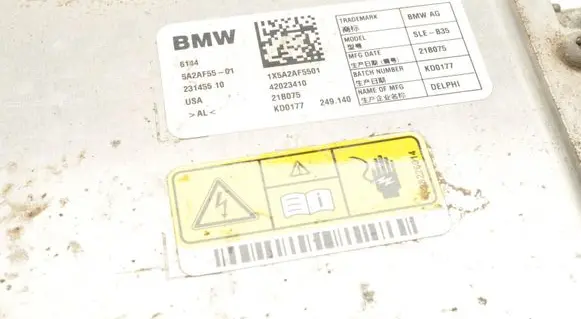 BMW X1 F48 F49 Voltage converter inverter 5A2AF55