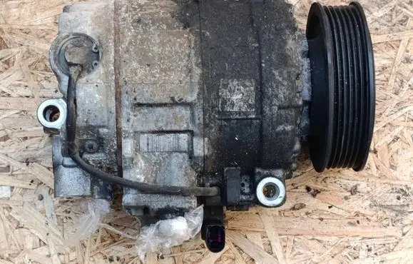 Volkswagen Touareg I Air conditioning (A/C) compressor (pump) 7L6820803F 20050801171 7SEU17C