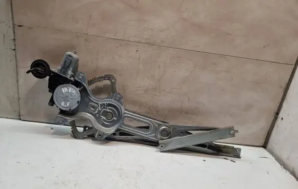 Front door window regulator with motor