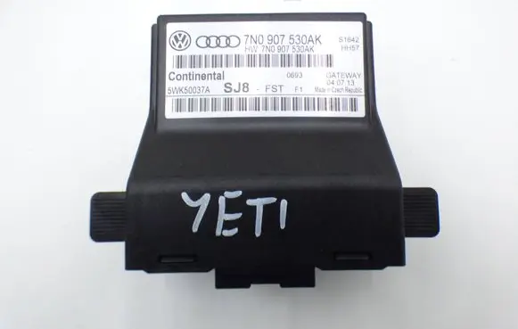 Skoda Yeti (5L) Gateway control module 7N0907530AK 5WK50037A
