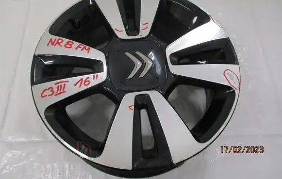 Citroen C3 R16 alloy rim 9813075077