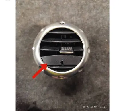 Audi TT Mk1 Dash center air vent grill 8N0820901A