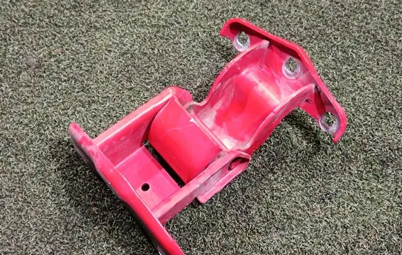 Rear door upper hinge