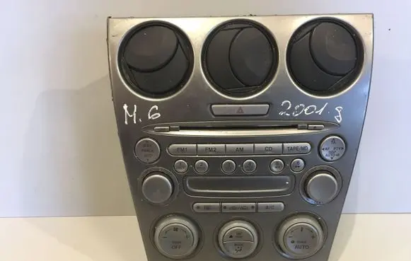 Mazda 6 Climate control unit GJ6G66DSXC02 PF13E0002C GJ6AG1213