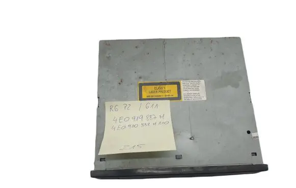 Audi A6 S6 C6 4F Navigation unit CD/DVD player 4E0919887M 4E0910888M