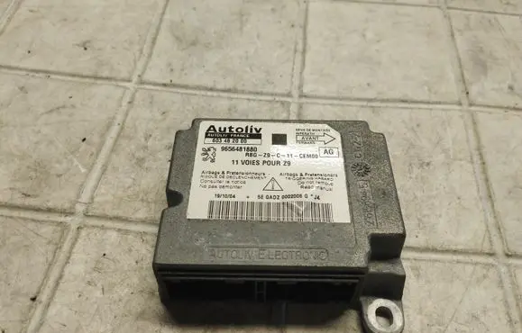 Peugeot 607 Airbag control unit/module 9656481880 603482000