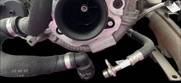 BMW X5 G05 Turbo system vacuum part 11658596255 11658596254 11658596253