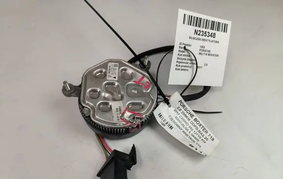 Porsche Boxster 982 Electric radiator cooling fan 982959455 09122300 982ECLG2