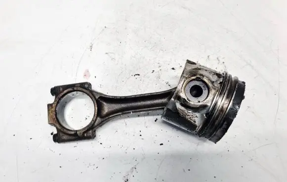 Piston with connecting rod