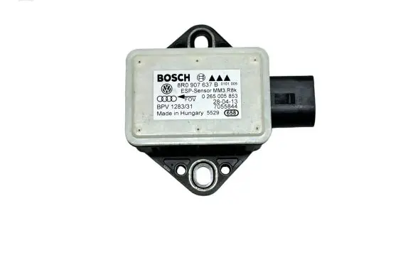 Audi A4 S4 B7 8E 8H ESP acceleration yaw rate sensor 8R0907637B 7055844 0265005853