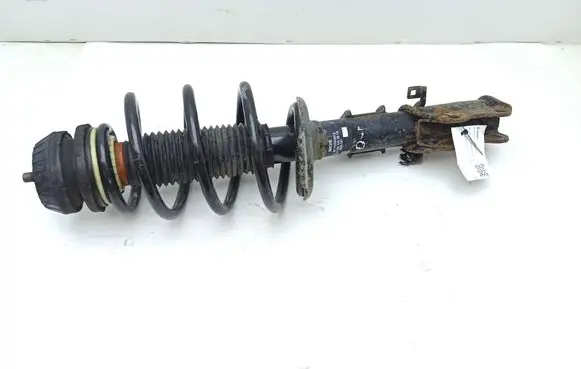 Front shock absorber with coil spring