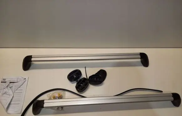 Hyundai i30 Roof transverse bars on the 