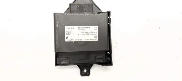 Audi Q5 SQ5 Voltage converter/converter module 8K0959663