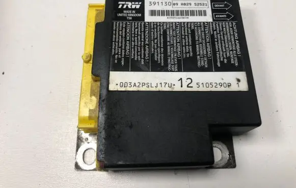 Volkswagen PASSAT B6 Airbag control unit/module 3C0909605J
