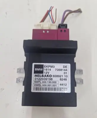 BMW 6 F12 F13 Fuel injection pump control unit/module 7358144 55892110 0122939198