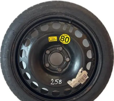 Opel Meriva B R12 spare wheel