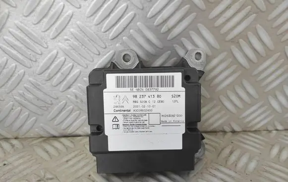 Peugeot 208 Airbag control unit/module 9823741380 A3C08602400 2021021001
