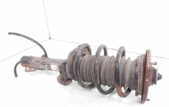 Front shock absorber with coil spring