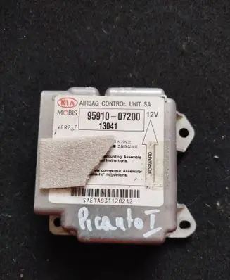 KIA Picanto Airbag control unit/module 9591007200 13041 SAETAS31120212