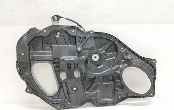 Front window lifting mechanism without motor