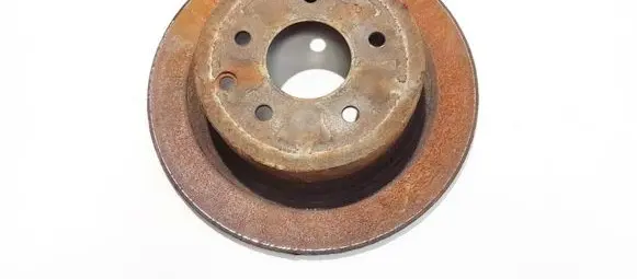 Nissan Qashqai Rear brake disc neventiliuojamas